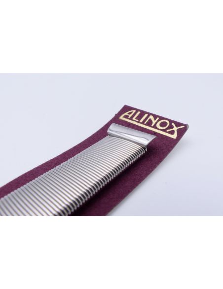 Alinox bracelet acier extensible - Vintage stretchable strap - 18mm