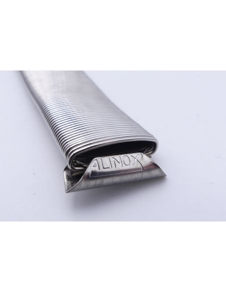 Alinox bracelet acier extensible - Vintage stretchable strap - 18mm