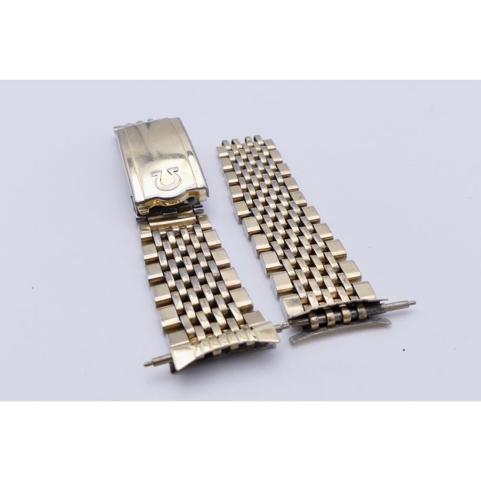 Omega 1037 / 564 Bracelet grain de riz - Golden Bead of rice strap