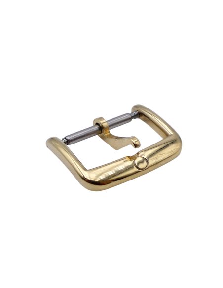 Omega boucle dorée - Golden buckle - 16mm