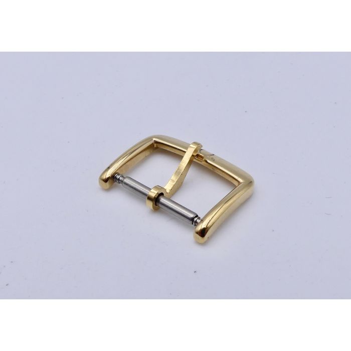 Omega boucle dorée - Golden buckle - 16mm