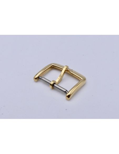 Omega boucle dorée - Golden buckle - 16mm
