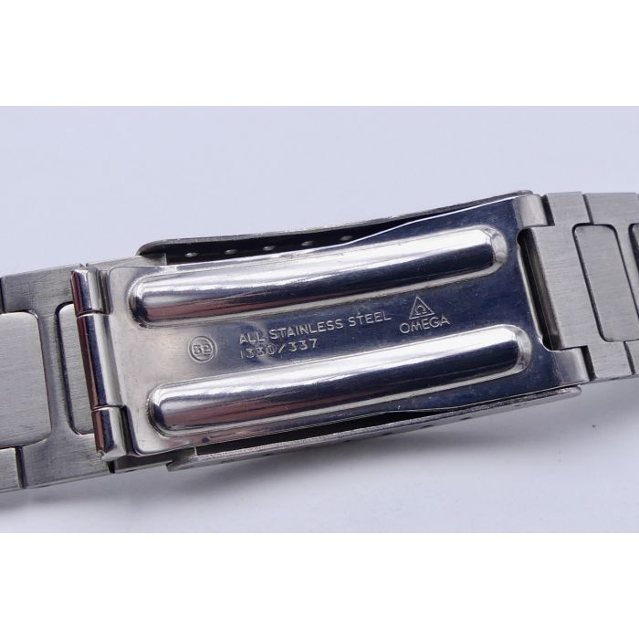 Omega 1330 / 337 Bracelet acier - Steel vintage strap