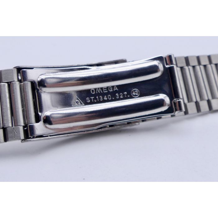 copy ofOmega 1330 / 337 Bracelet acier - Steel vintage strap