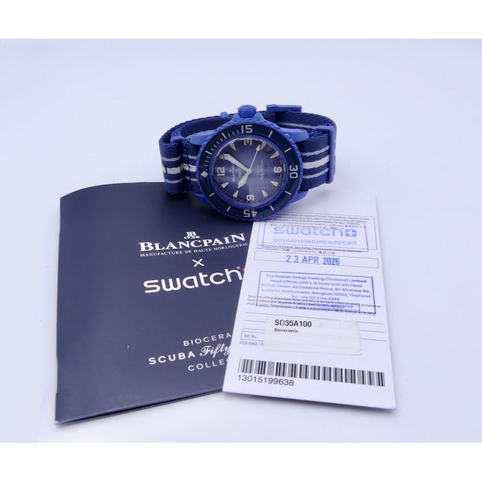 Scuba Fifthy Fathoms Atlantic Ocean - Blancpain - Swatch
