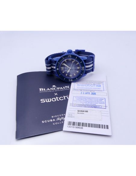 Scuba Fifthy Fathoms Atlantic Ocean - Blancpain - Swatch