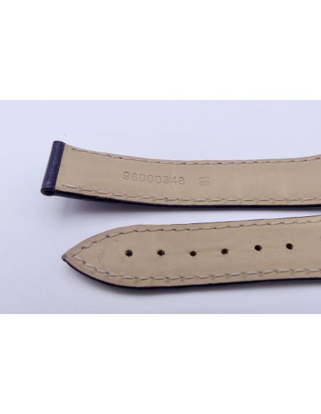 Omega bracelet Alligator violet - Speedmaster lady strap - 9800.03.48