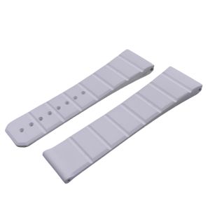 copy ofOmega bracelet Alligator blanc - Seamaster lady strap - 9800.03.17