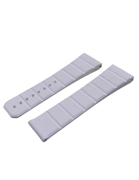 copy ofOmega bracelet Alligator blanc - Seamaster lady strap - 9800.03.17