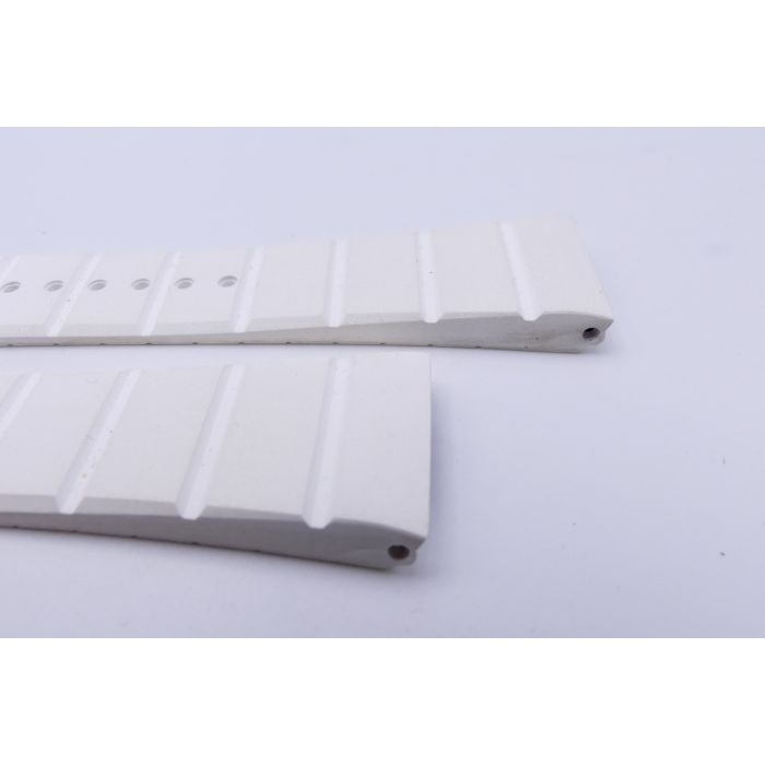 copy ofOmega bracelet Alligator blanc - Seamaster lady strap - 9800.03.17