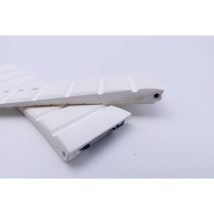 copy ofOmega bracelet Alligator blanc - Seamaster lady strap - 9800.03.17