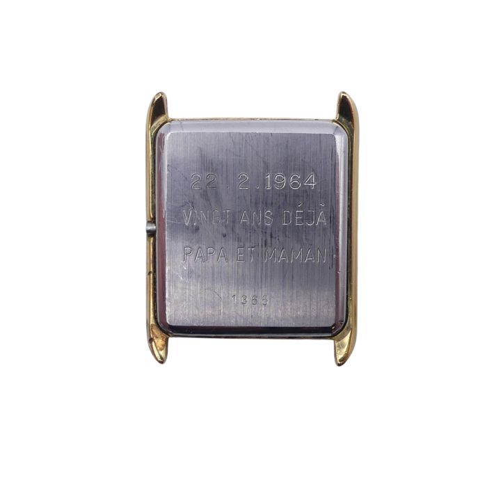 Omega 1910107 - boîtier complet acier doré - complete golden steel case