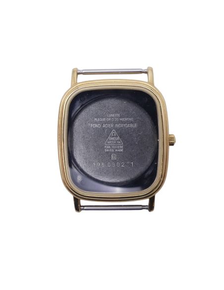 Omega 1960302 - boîtier complet acier doré - complete golden steel case