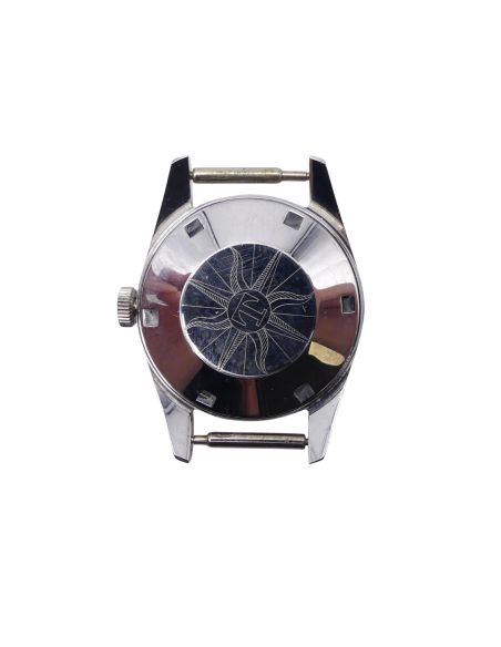 Omega 38502-2 - boîtier complet acier - complete steel case