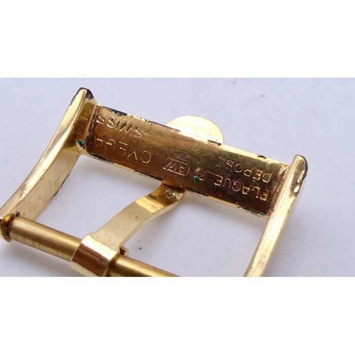 Omega boucle 16mm plaquée - AW - Buckle