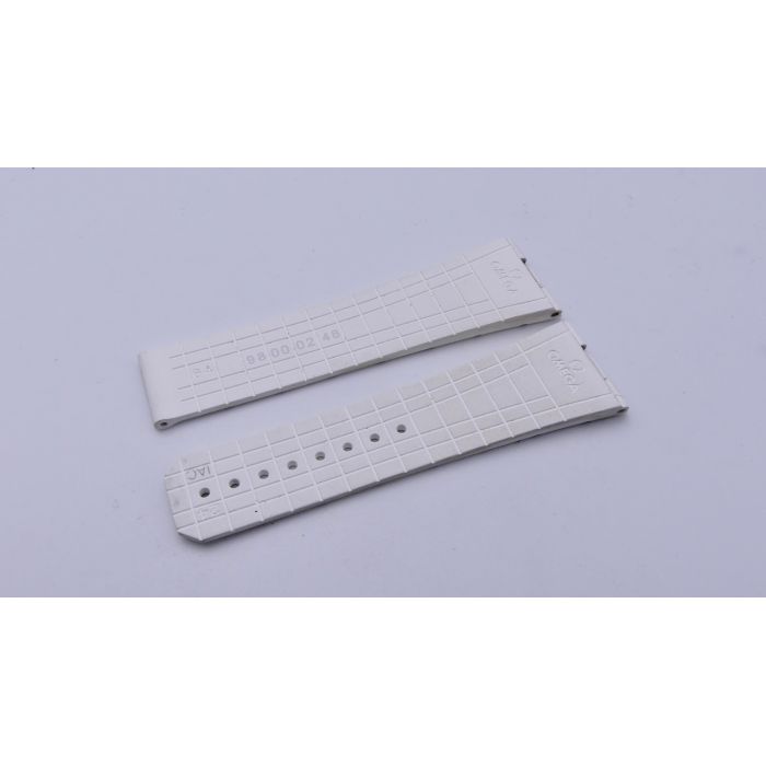 copy ofOmega bracelet Caoutchouc blanc - Constellation strap - 9800.03.13