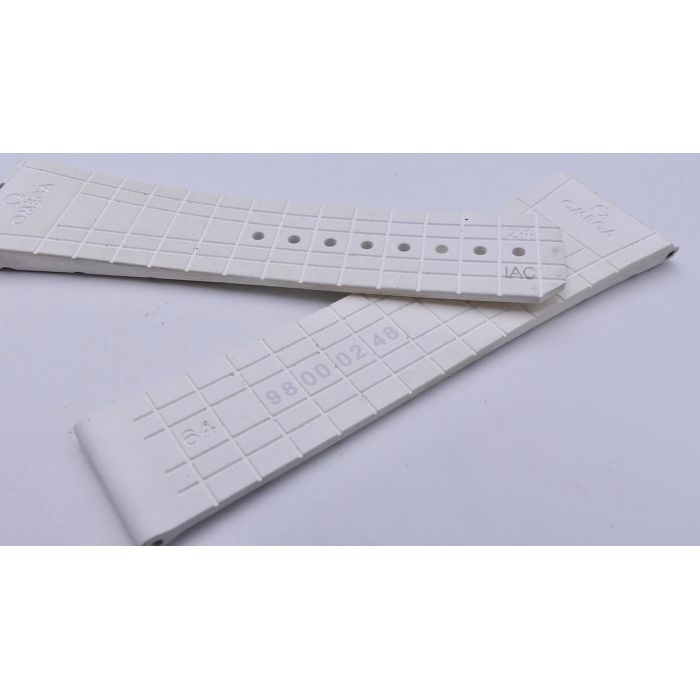 copy ofOmega bracelet Caoutchouc blanc - Constellation strap - 9800.03.13