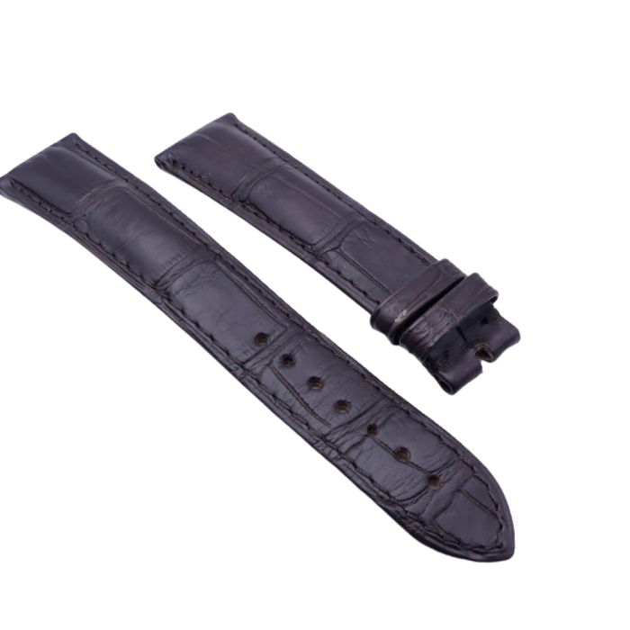Omega bracelet Alligator - Brown strap - 9800.02.82
