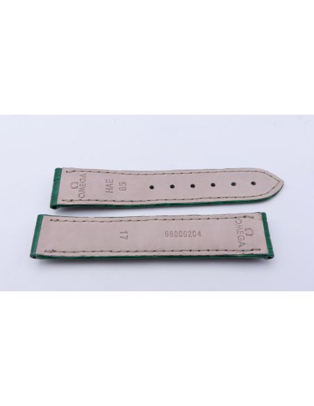 Omega bracelet Alligator - Green strap - 9800.02.04