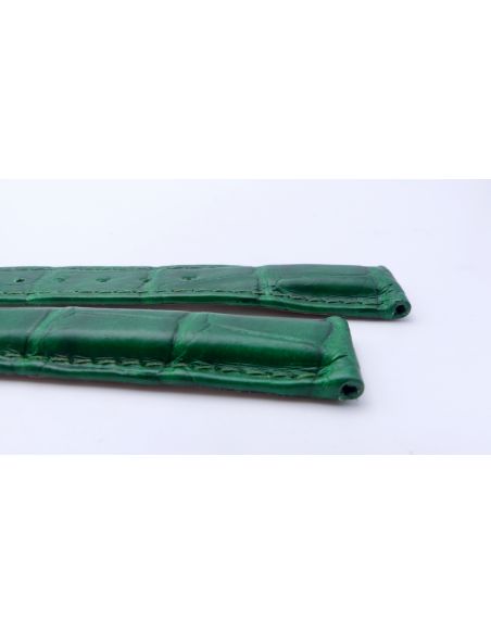 Omega bracelet Alligator - Green strap - 9800.02.04