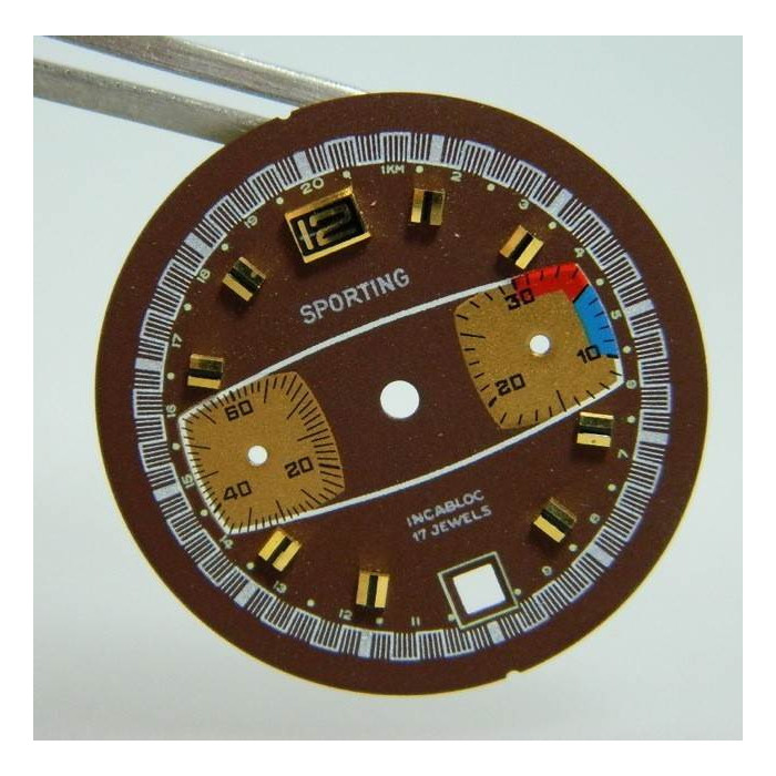 cadran Sporting - Valjoux 7734