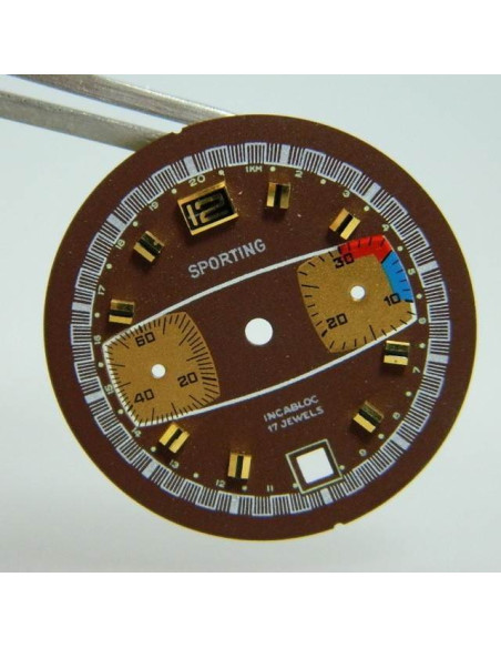 cadran Sporting - Valjoux 7734