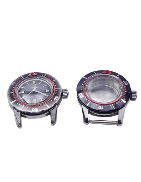 Enicar Mini-Dive montre + boîtier - Watch & Case