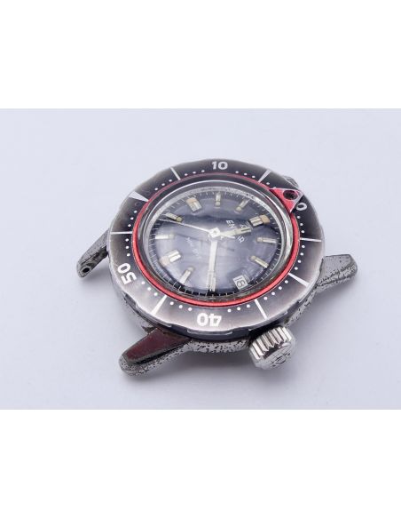 Enicar Mini-Dive montre + boîtier - Watch & Case