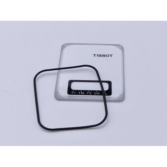 Tissot Two timer Verre - Glass - D374-660