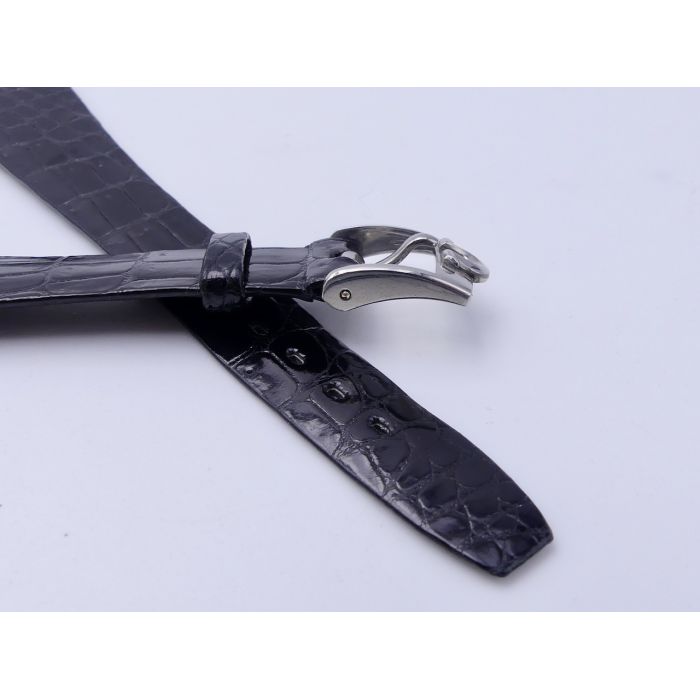 Omega croco bracelet& boucle 20/12 - Strap & buckle