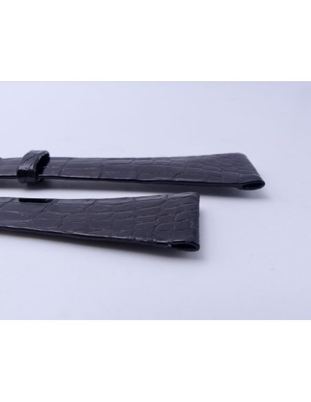 Omega croco bracelet& boucle 20/12 - Strap & buckle