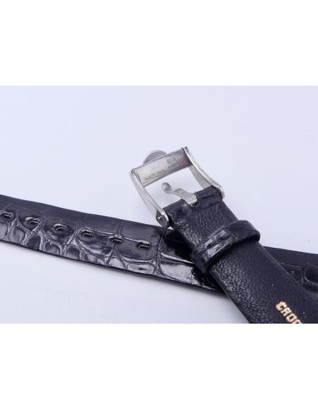 Omega croco bracelet& boucle 20/12 - Strap & buckle