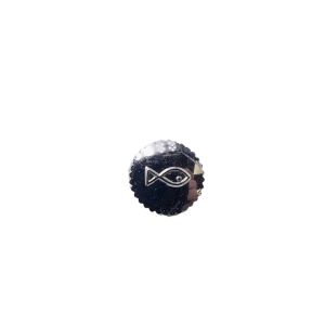 IWC couronne Fish acier - Steel vintage crown - 4,50mm