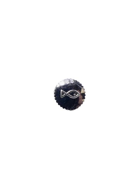 IWC couronne Fish acier - Steel vintage crown - 4,50mm