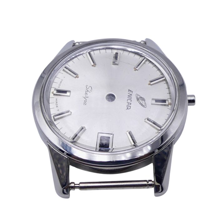 Enicar Sherpa dateBoîtier + Cadran - Case & Dial - 144.33.01