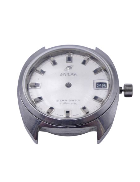 Enicar 167.07.101 boîtier, cadran, Mouvement - Case, dial, movement