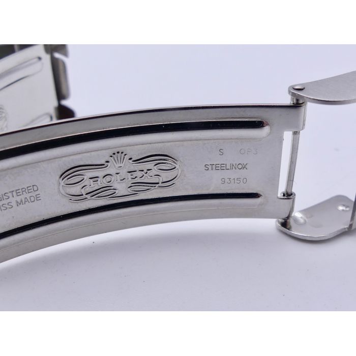 copy ofRolex 93150 Fermoir acier - Steel clasp - F