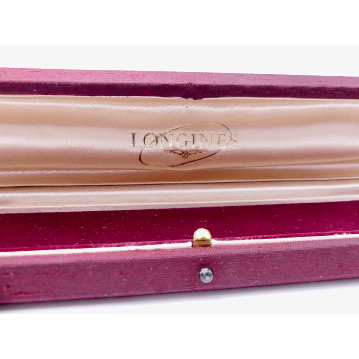 copy ofLongines vintage écrin bois - Wood Watch box - Années 80