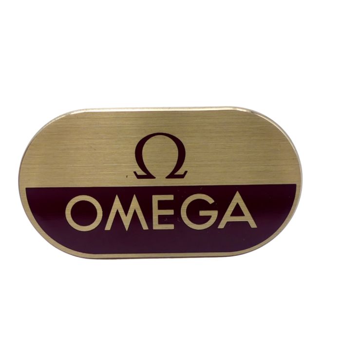 copy ofOmega Agent Officiel Plaque - Vintage display
