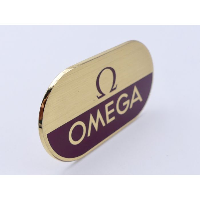 copy ofOmega Agent Officiel Plaque - Vintage display