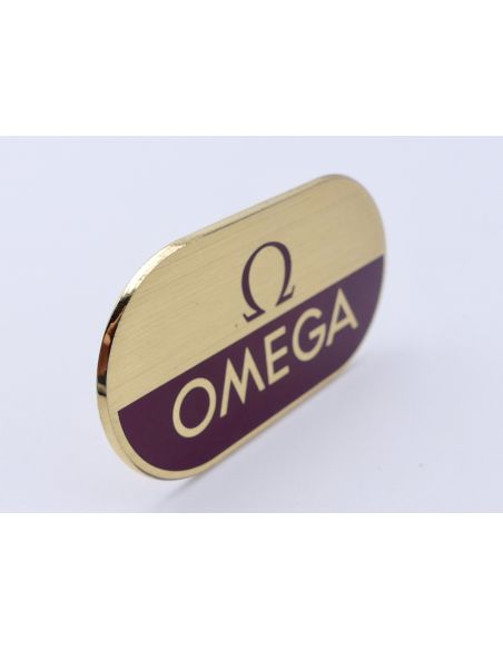 copy ofOmega Agent Officiel Plaque - Vintage display