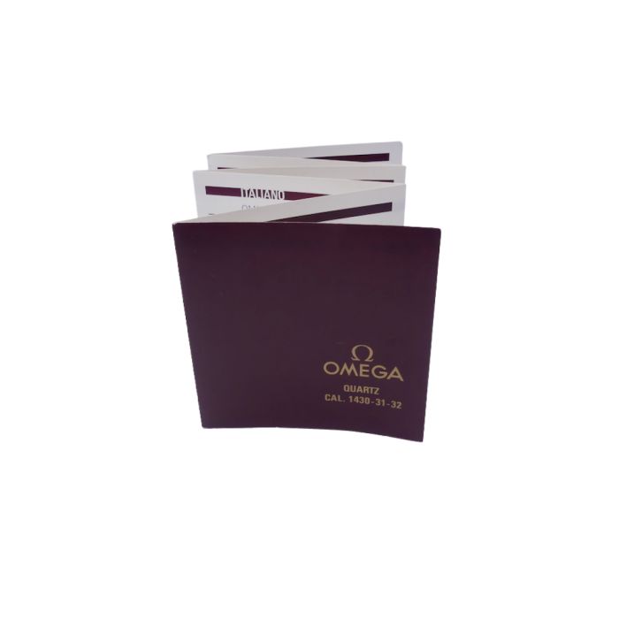 copy ofOmega Quartz Cal 1436 Livret - Booklet 