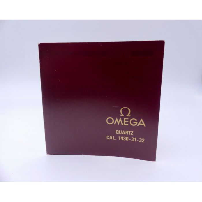 copy ofOmega Quartz Cal 1436 Livret - Booklet 