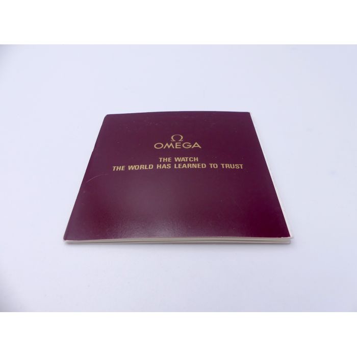copy ofOmega Quartz Cal 1436 Livret - Booklet 