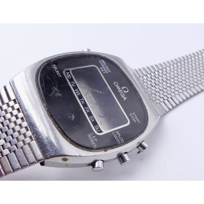 copy ofOmega 166 0211 - boîtier complet acier doré - complete golden steel case