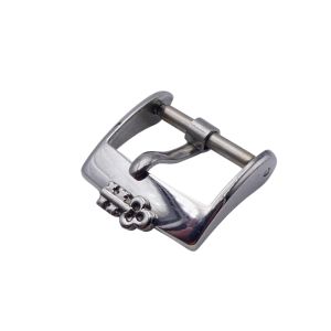 Corum Boucle acier - Steel buckle - 14mm - Big logo