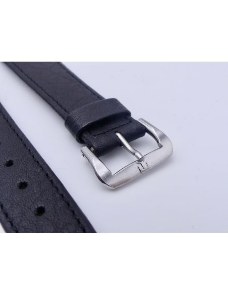 Tissot vintage Bracelet + Boucle - Leather strap with buckle - 18/1420/14