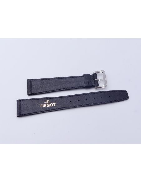 Tissot vintage Bracelet + Boucle - Leather strap with buckle - 18/1420/14
