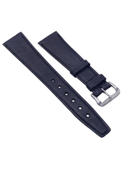 Tissot vintage Bracelet + Boucle - Leather strap with buckle - 20/14