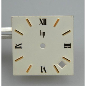 lip cadran carré chiffres romains